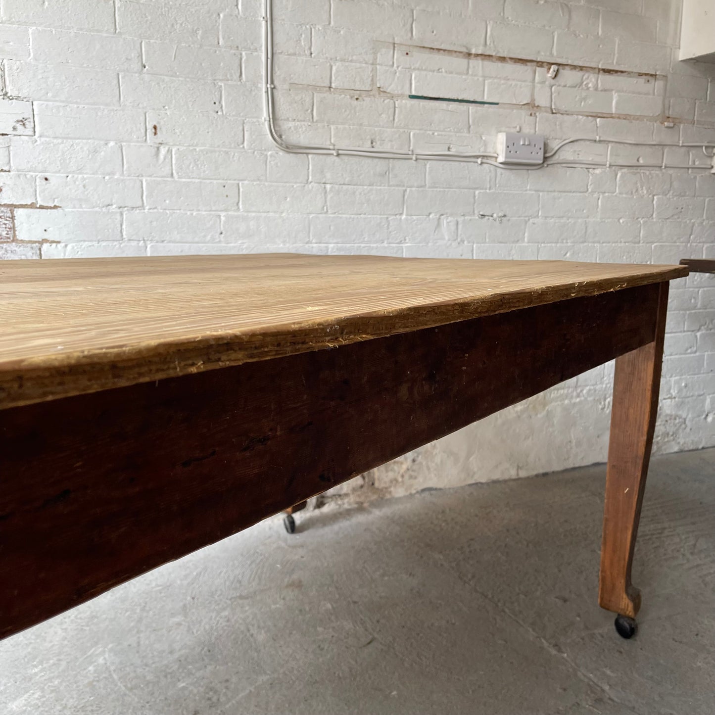 Antique Pine Table - #1958