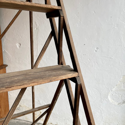 Vintage Wooden Step Ladder