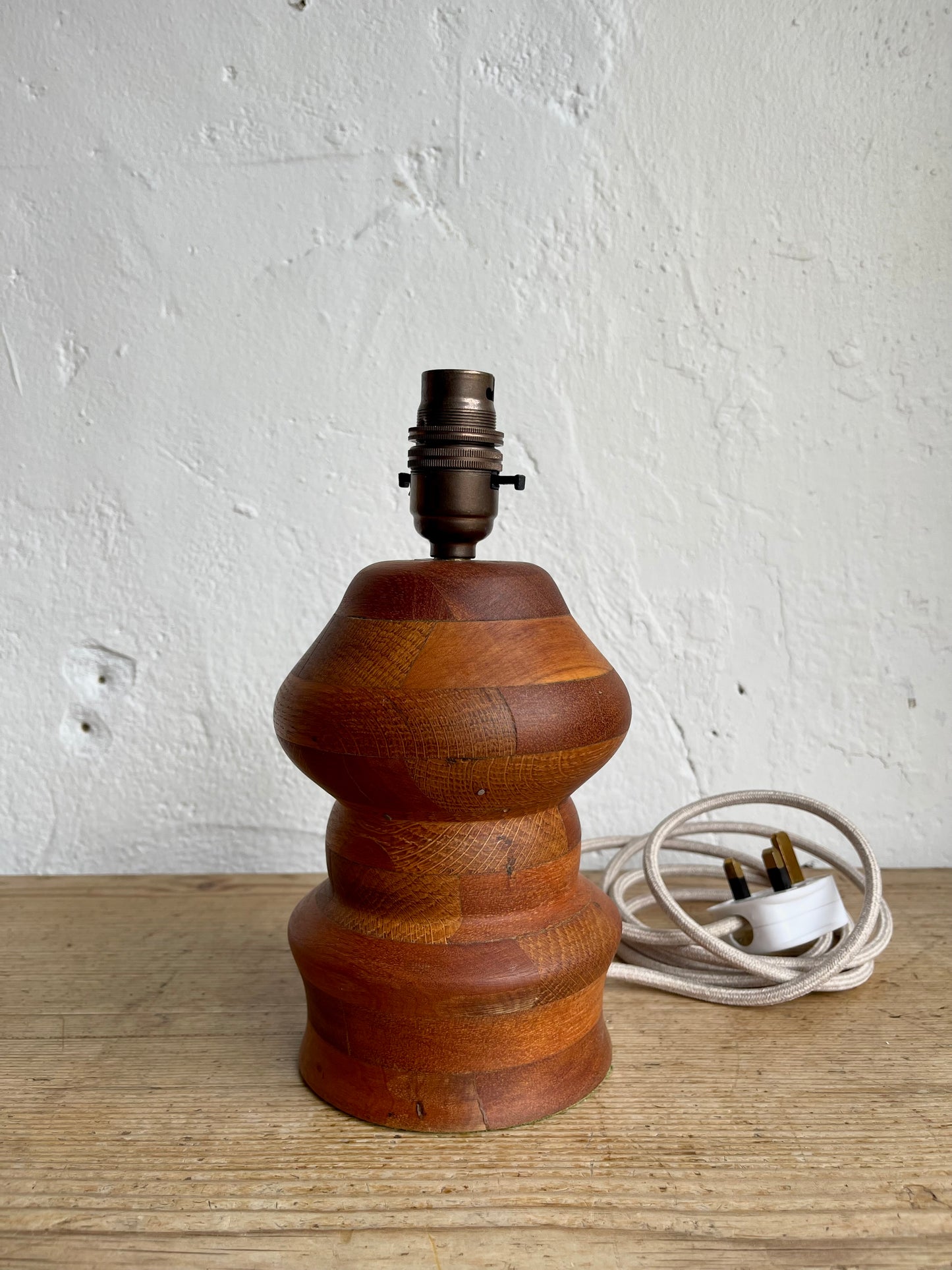 Vintage Wooden Lamp Base