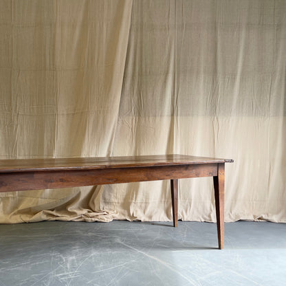 Antique French Chestnut Table - #2331
