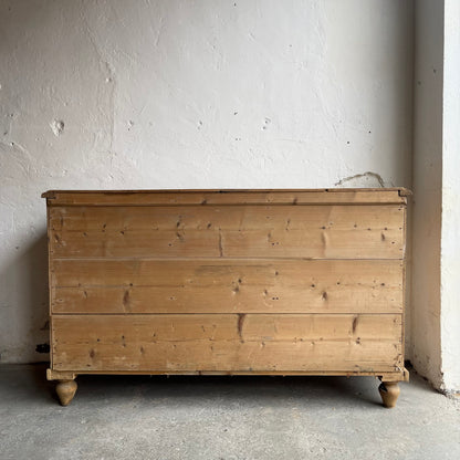 Antique Pine Dresser Base - #1787