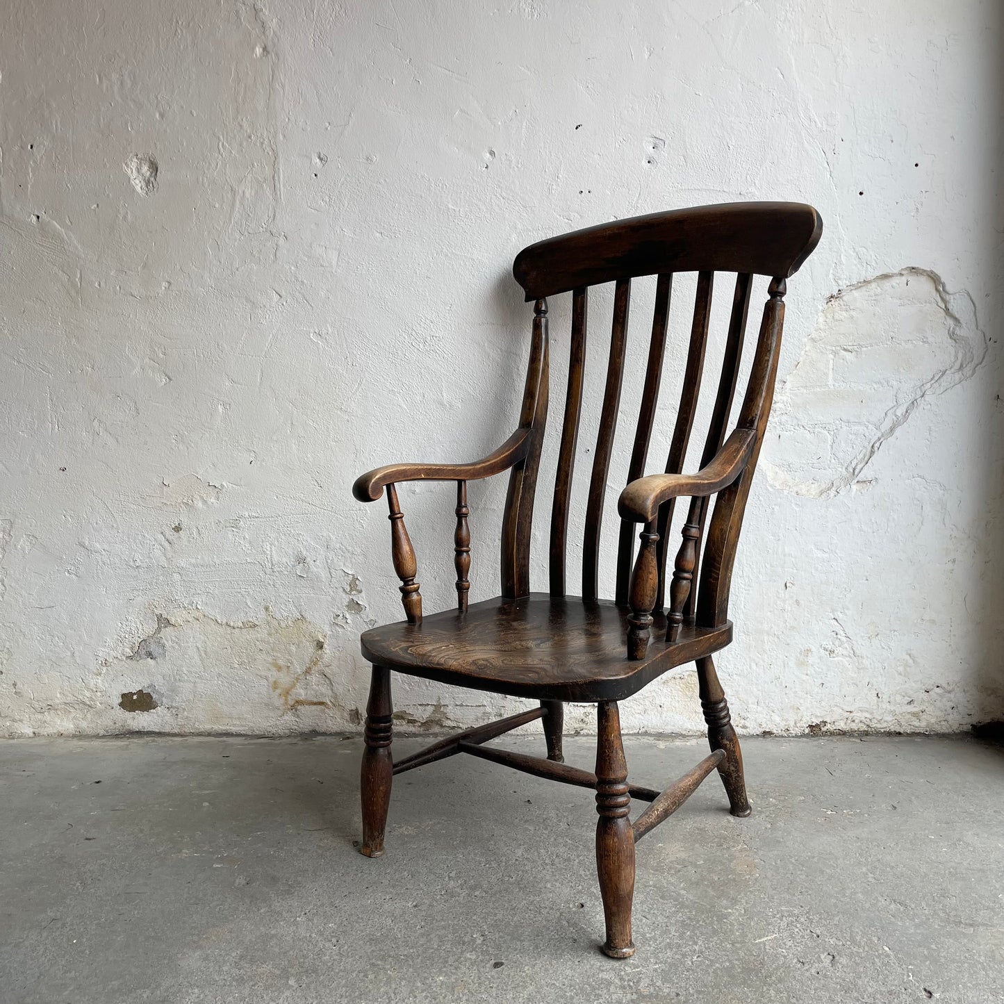 Antique Country Windsor Chair - #2109