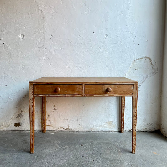 Antique Pine Table/Desk - #1878
