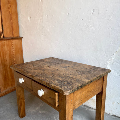 Antique Pine Table - #1518