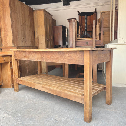 1920s Pine Workbench - #2073