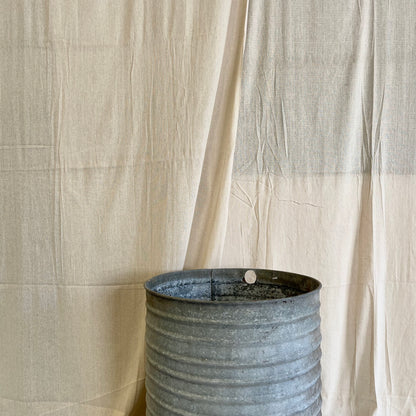 Large Galvanised Water Butt - #2319