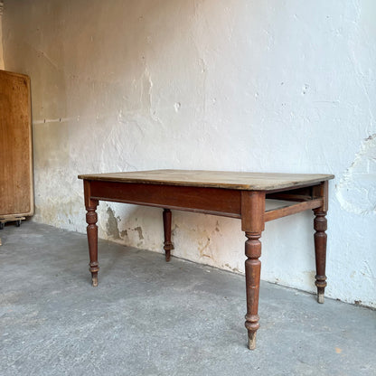 Antique Pine Table - #1877