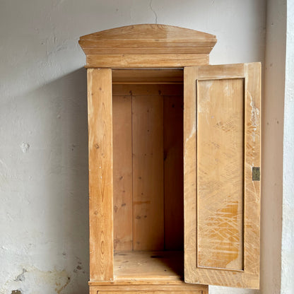 Antique Pine Wardrobe - #1833