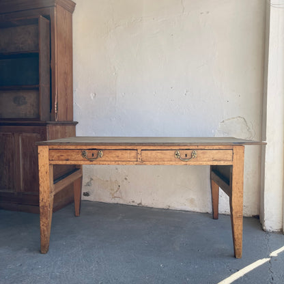 Antique Pine Table -#1584