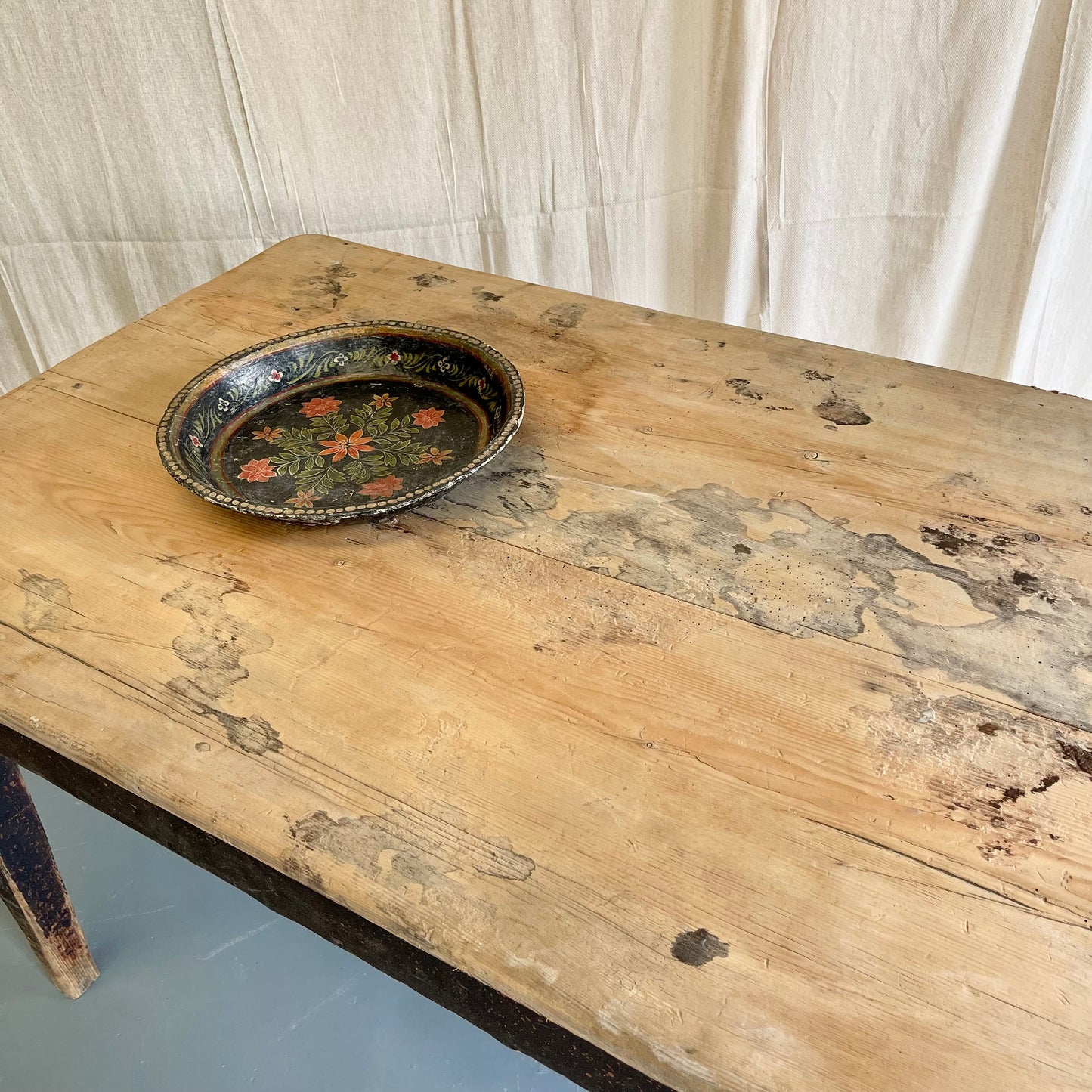 Antique Pine Table - #2191a