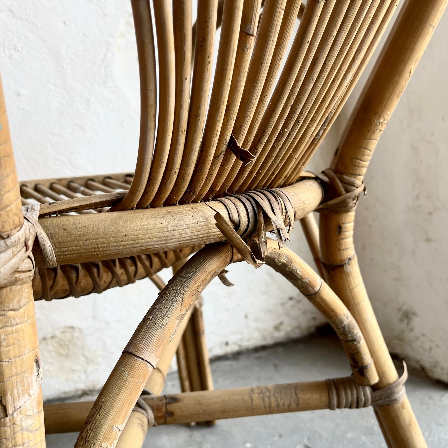 Vintage Bamboo Chairs - #1315