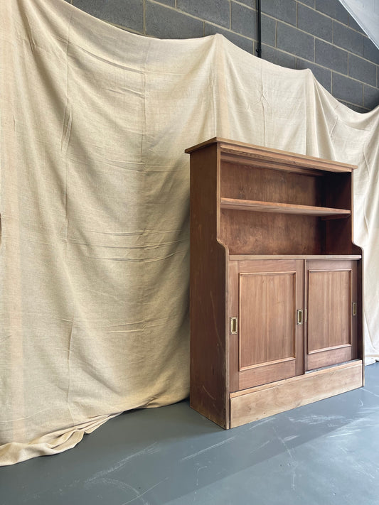 UNRESTORED | Sliding Door Cupboard - #1019a