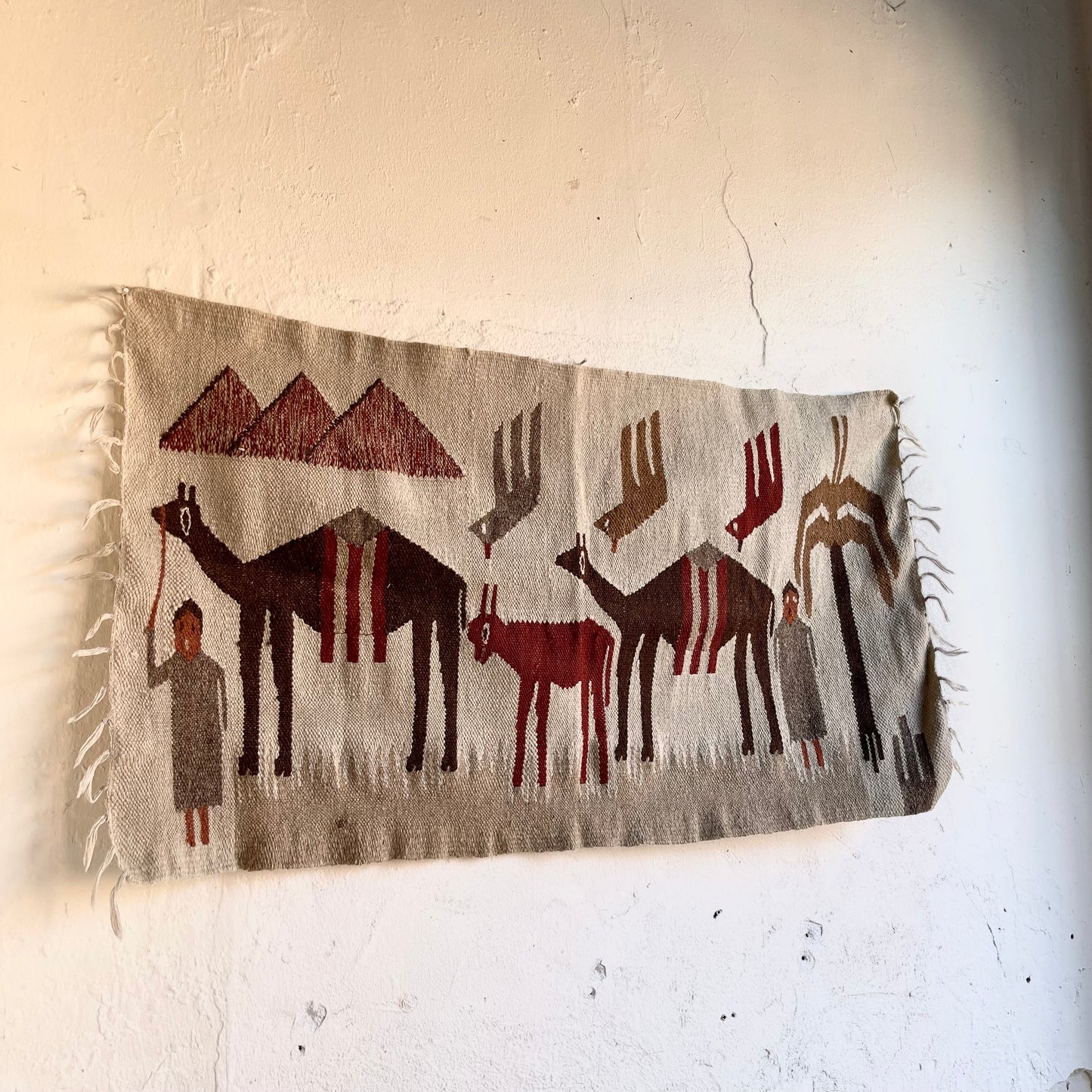 Vintage Egyptian Wall Rug - #2046