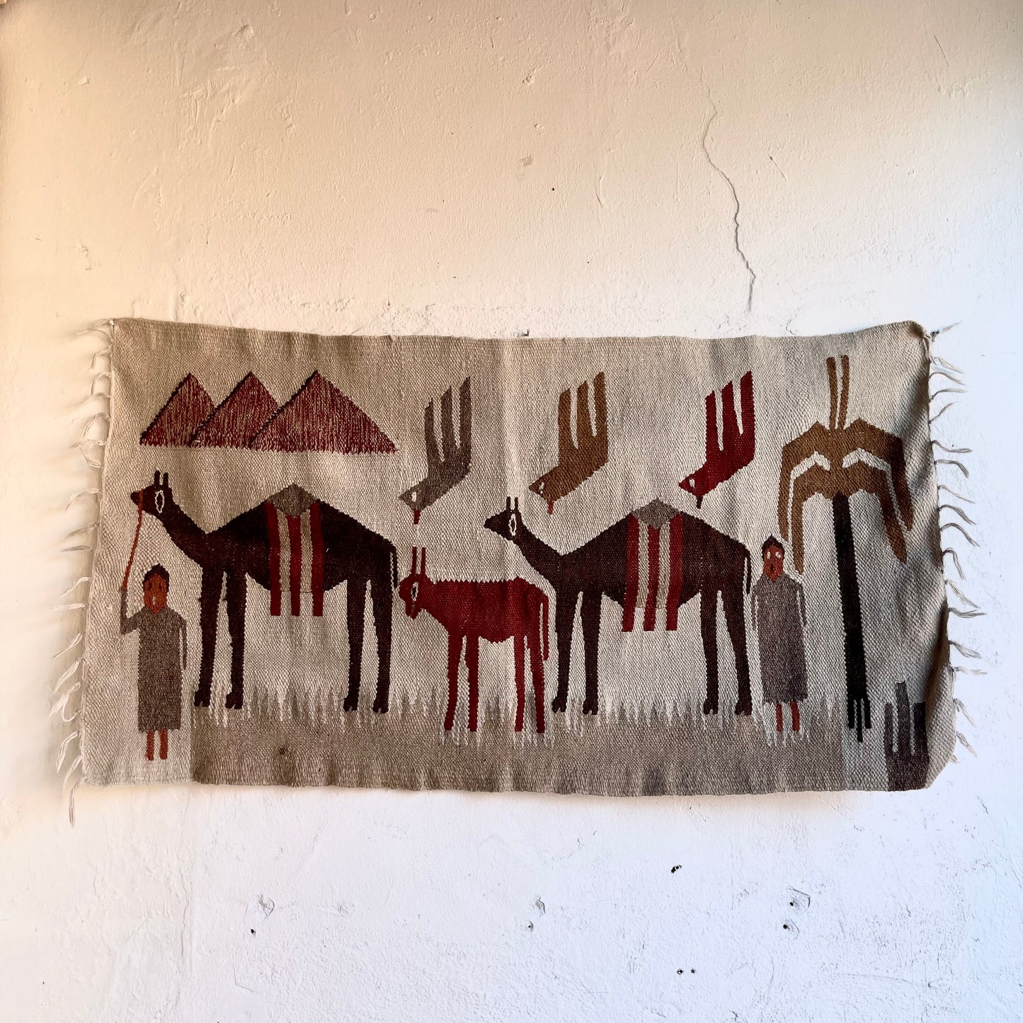 Vintage Egyptian Wall Rug - #2046