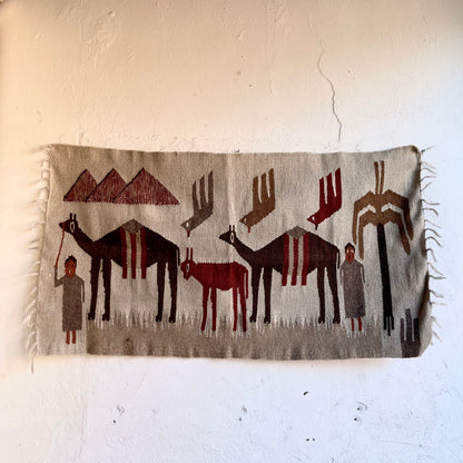 Vintage Egyptian Wall Rug - #2046