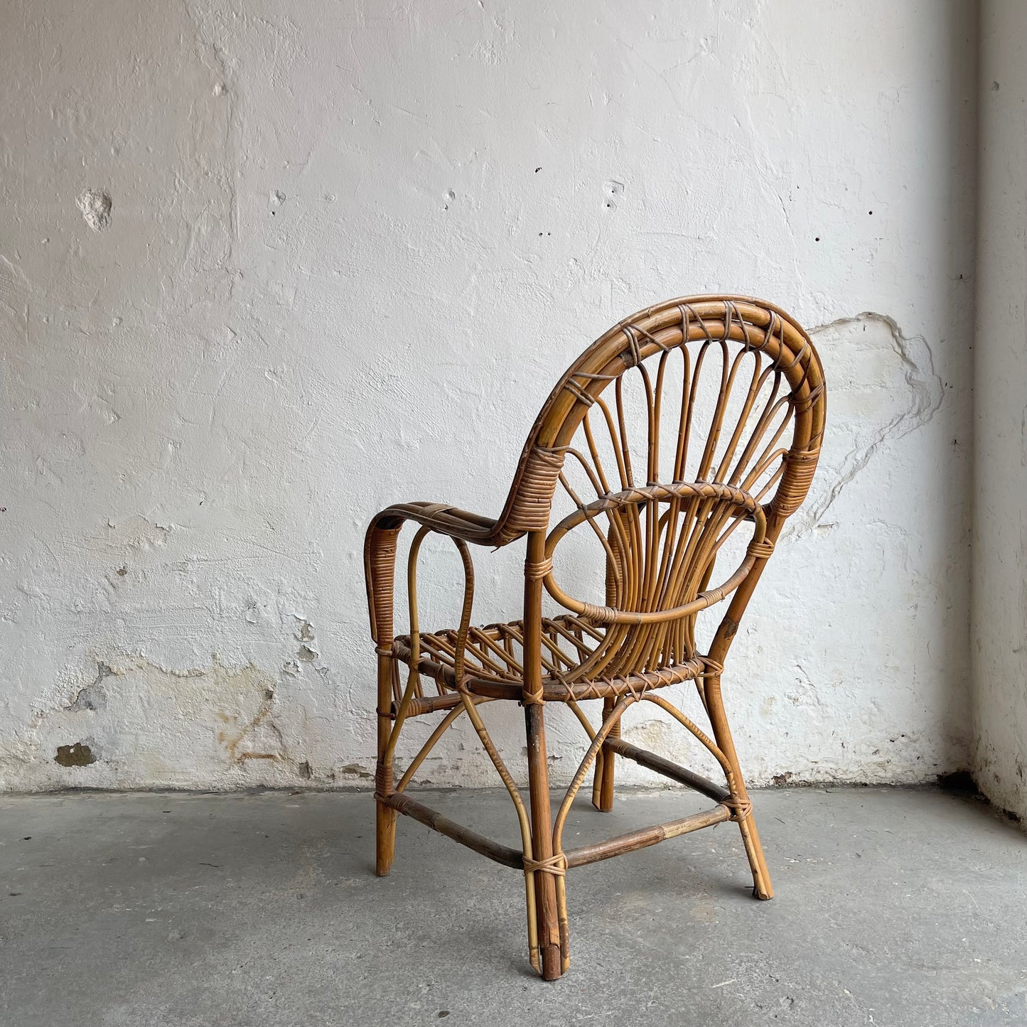 Vintage Cane Chair - #2108