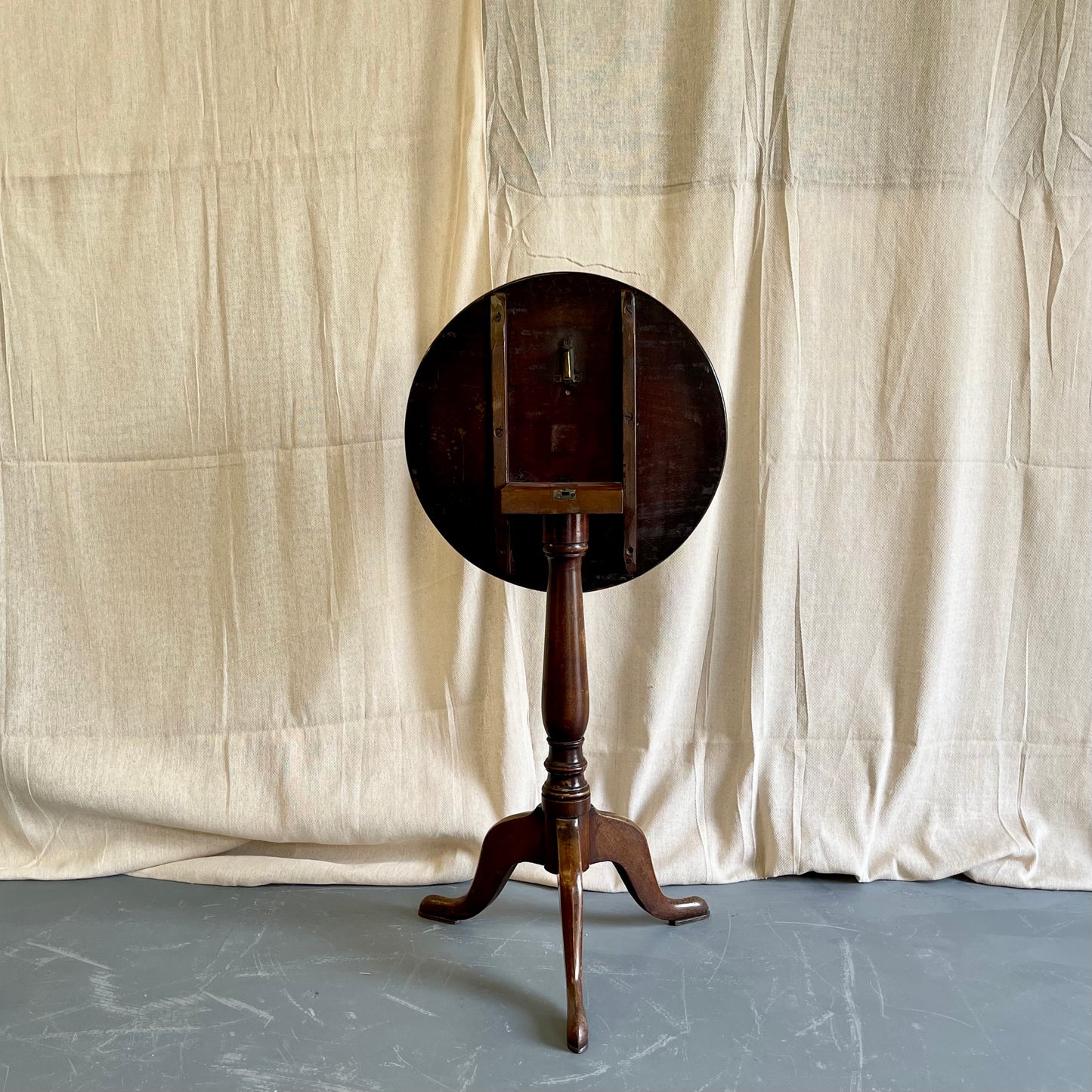 Antique Tilt Top Side Table - #2193