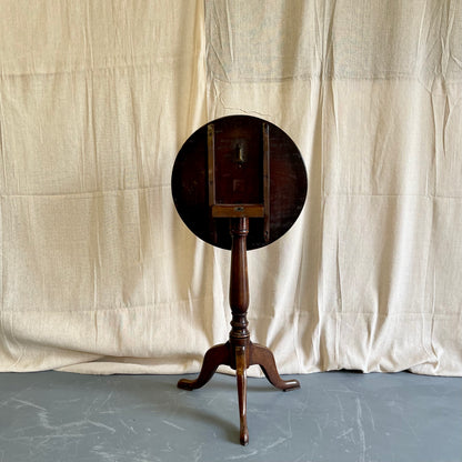 Antique Tilt Top Side Table - #2193