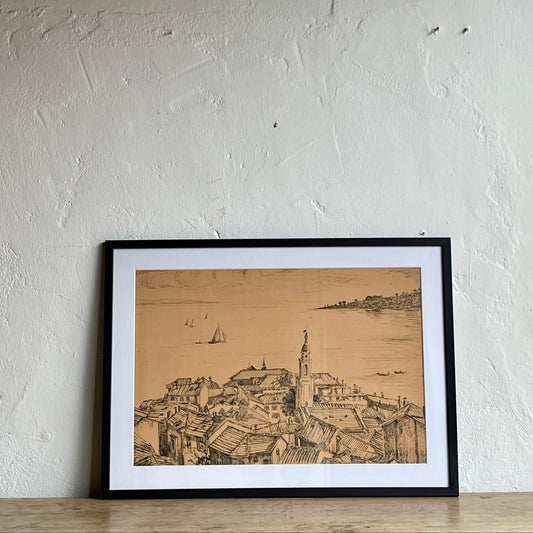 Original Framed Sketch
