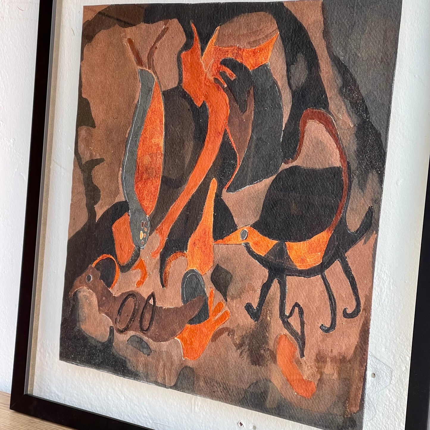 Primitive Abstract Painting