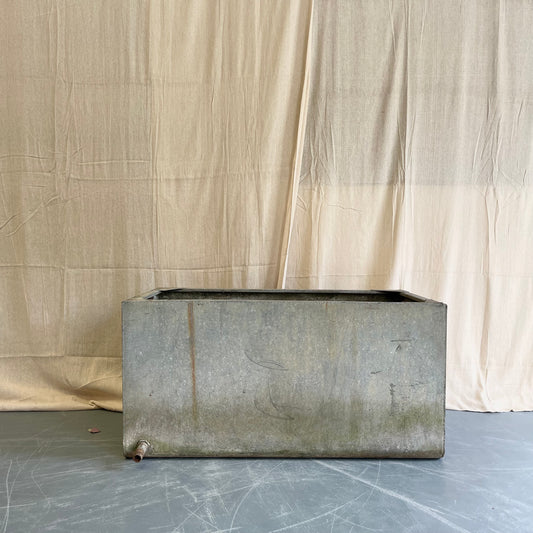 Vintage Galvanised Water Trough - #2318