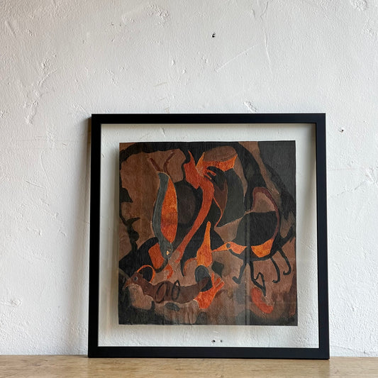 Primitive Abstract Painting