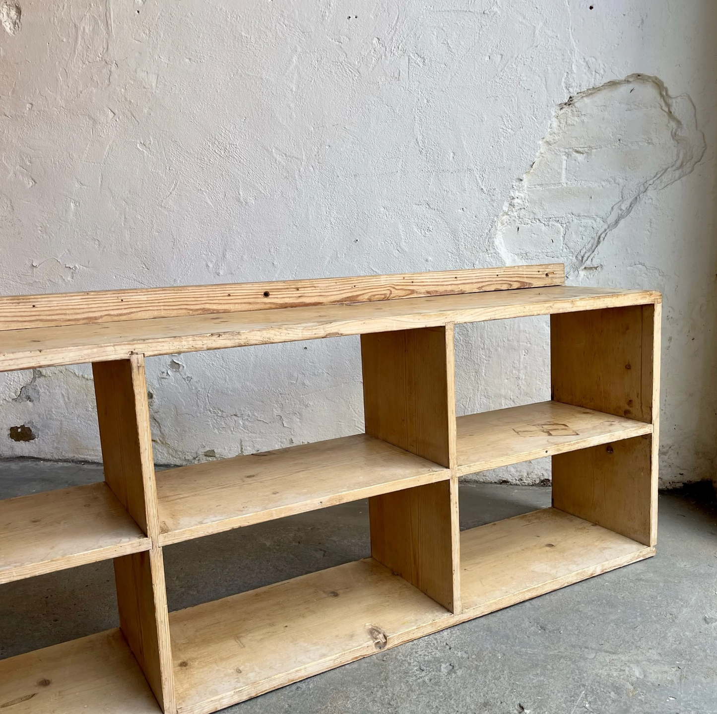 Antique Pine Wall Shelves - #1624